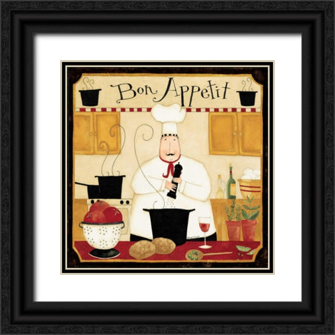 Eat Up Black Ornate Wood Framed Art Print with Double Matting by DiPaolo, Dan