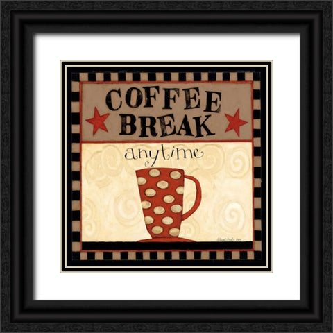 Break Black Ornate Wood Framed Art Print with Double Matting by DiPaolo, Dan