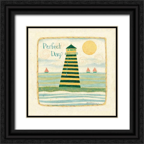 Perfect Day Black Ornate Wood Framed Art Print with Double Matting by DiPaolo, Dan