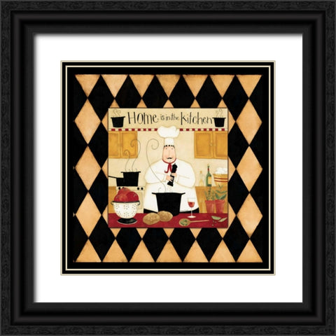 Tasty Black Ornate Wood Framed Art Print with Double Matting by DiPaolo, Dan