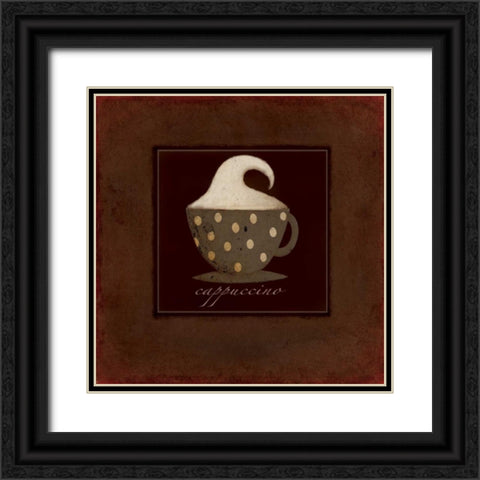 Dark Cappuccino Black Ornate Wood Framed Art Print with Double Matting by DiPaolo, Dan