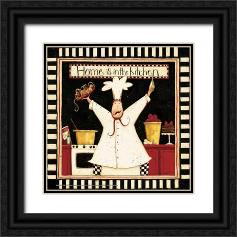 Kitchen Black Ornate Wood Framed Art Print with Double Matting by DiPaolo, Dan