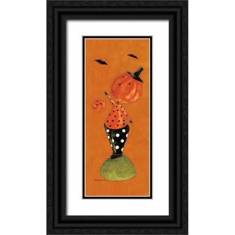 Orange Boy Black Ornate Wood Framed Art Print with Double Matting by DiPaolo, Dan