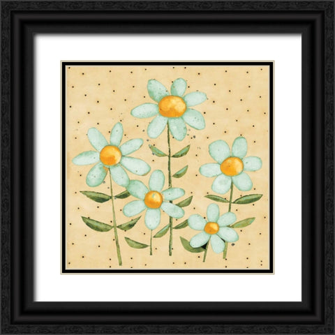 Spring Plant Black Ornate Wood Framed Art Print with Double Matting by DiPaolo, Dan