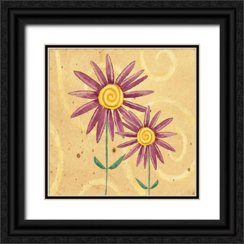 Spring Bloom Black Ornate Wood Framed Art Print with Double Matting by DiPaolo, Dan