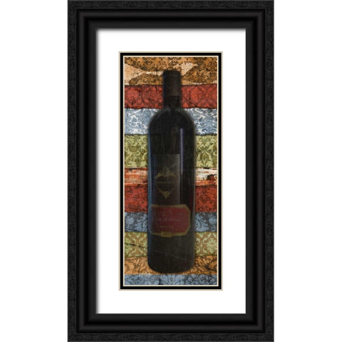 Vin Silo 2 Black Ornate Wood Framed Art Print with Double Matting by Stimson, Diane