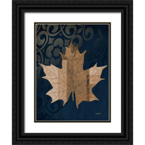 Maple Black Ornate Wood Framed Art Print with Double Matting by Stimson, Diane