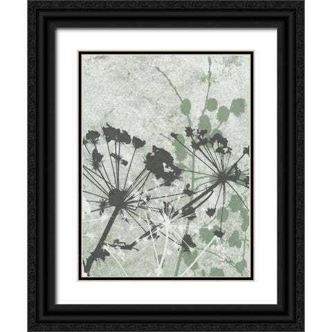Tranquil Grass 2 Black Ornate Wood Framed Art Print with Double Matting by Stimson, Diane