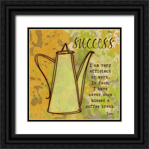 Success Carafe Black Ornate Wood Framed Art Print with Double Matting by Stimson, Diane