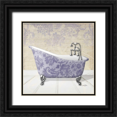 Lacey Tub 3 Black Ornate Wood Framed Art Print with Double Matting by Stimson, Diane