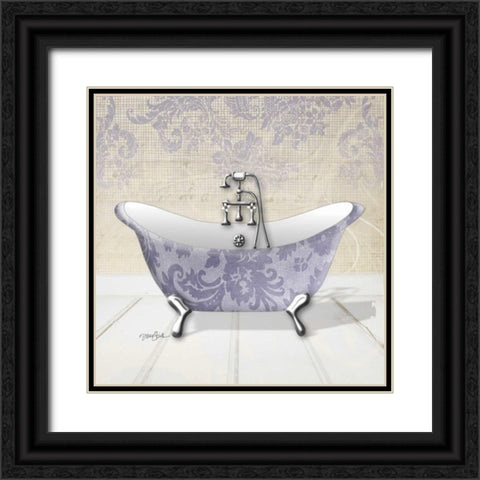 Lacey Tub 4 Black Ornate Wood Framed Art Print with Double Matting by Stimson, Diane