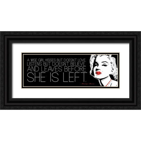 Monroe A Black Ornate Wood Framed Art Print with Double Matting by Rodriquez Jr, Enrique