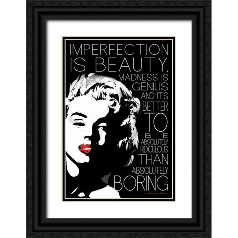 Monroe Boring Black Ornate Wood Framed Art Print with Double Matting by Rodriquez Jr, Enrique