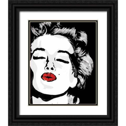 Monroe 5 Black Ornate Wood Framed Art Print with Double Matting by Rodriquez Jr, Enrique
