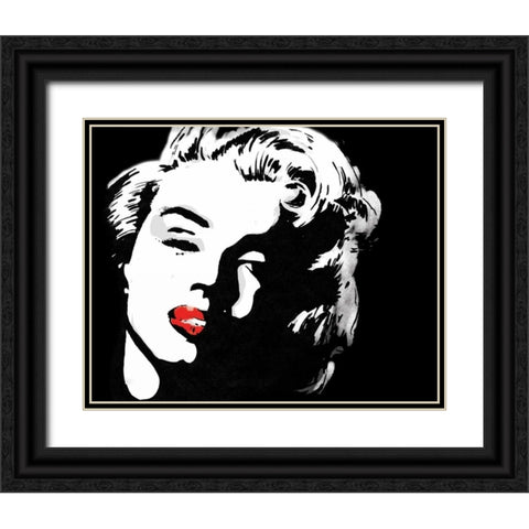 Monroe 7 Black Ornate Wood Framed Art Print with Double Matting by Rodriquez Jr, Enrique