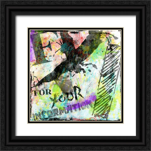 FYI Black Ornate Wood Framed Art Print with Double Matting by Rodriquez Jr, Enrique