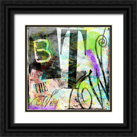 BTW Black Ornate Wood Framed Art Print with Double Matting by Rodriquez Jr, Enrique