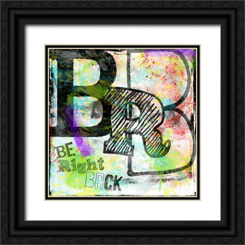 BRB Black Ornate Wood Framed Art Print with Double Matting by Rodriquez Jr, Enrique
