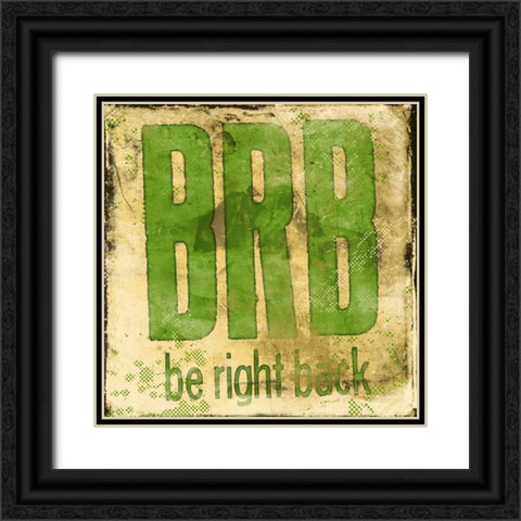 BRB F Black Ornate Wood Framed Art Print with Double Matting by Rodriquez Jr, Enrique