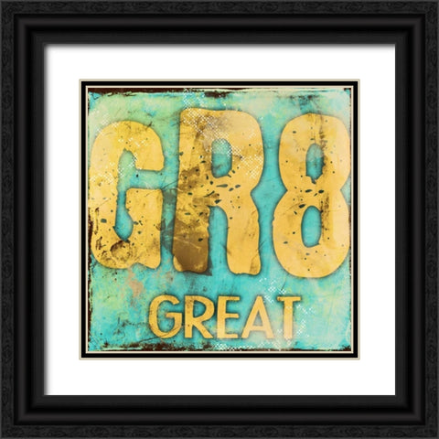 GR8 Black Ornate Wood Framed Art Print with Double Matting by Rodriquez Jr, Enrique