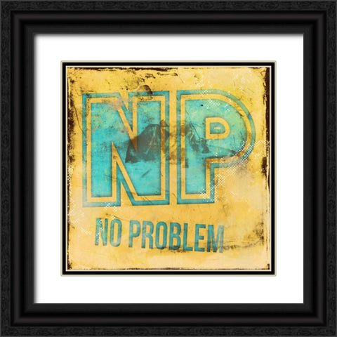NP Black Ornate Wood Framed Art Print with Double Matting by Rodriquez Jr, Enrique