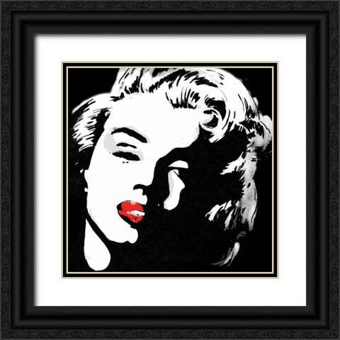 Legend Black Ornate Wood Framed Art Print with Double Matting by Rodriquez Jr, Enrique