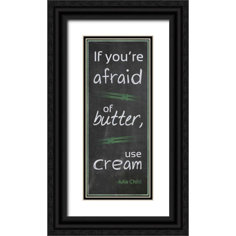 Use Cream Black Ornate Wood Framed Art Print with Double Matting by Gibbons, Lauren