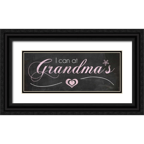 Can At Grandma Black Ornate Wood Framed Art Print with Double Matting by Gibbons, Lauren
