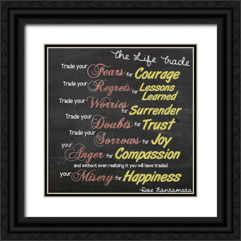 Life Trade Black Ornate Wood Framed Art Print with Double Matting by Gibbons, Lauren