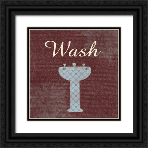Wash Black Ornate Wood Framed Art Print with Double Matting by Gibbons, Lauren