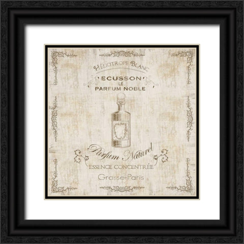 Parchment Bath Perfume 2 Black Ornate Wood Framed Art Print with Double Matting by Gibbons, Lauren