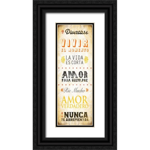 Amor Black Ornate Wood Framed Art Print with Double Matting by Grey, Jace