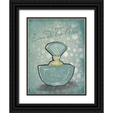 Eau De Toilette Black Ornate Wood Framed Art Print with Double Matting by Grey, Jace