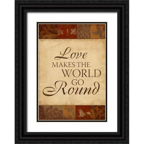 Inspirational D Black Ornate Wood Framed Art Print with Double Matting by Grey, Jace