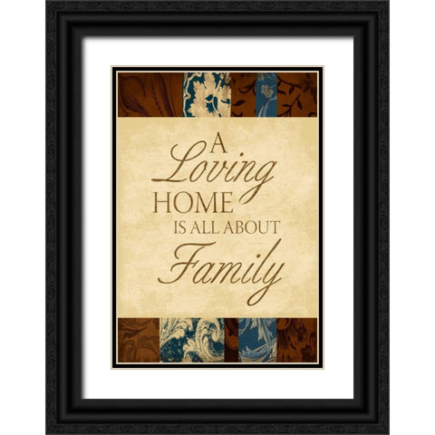 Inspirational B Black Ornate Wood Framed Art Print with Double Matting by Grey, Jace