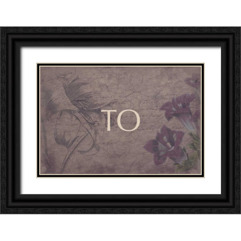 to Black Ornate Wood Framed Art Print with Double Matting by Grey, Jace