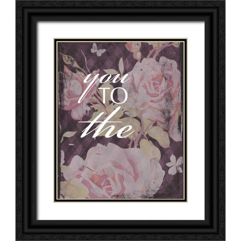 the Black Ornate Wood Framed Art Print with Double Matting by Grey, Jace