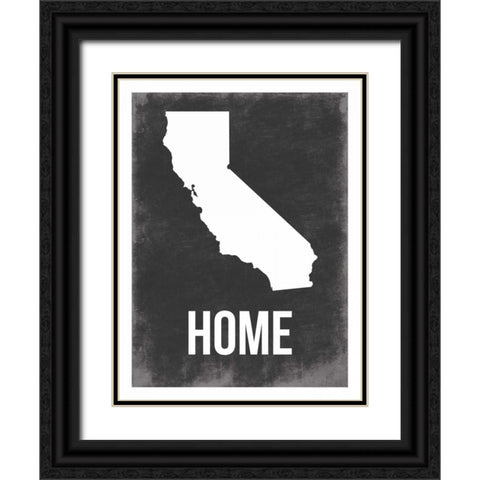Cali Home Black Ornate Wood Framed Art Print with Double Matting by Grey, Jace