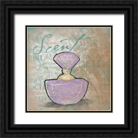 Scent Black Ornate Wood Framed Art Print with Double Matting by Grey, Jace
