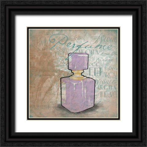 Perfume Black Ornate Wood Framed Art Print with Double Matting by Grey, Jace