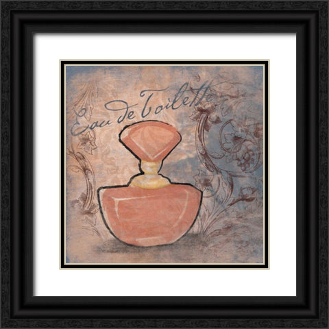 Eau de Toilette Black Ornate Wood Framed Art Print with Double Matting by Grey, Jace