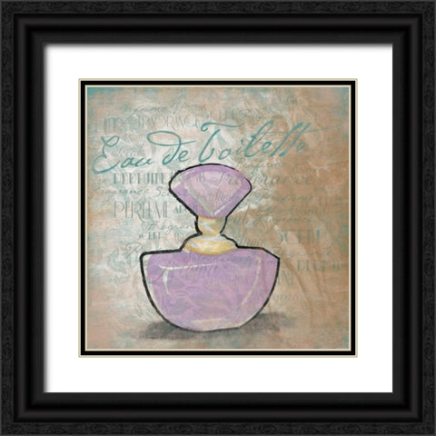 Eau de Toilette Black Ornate Wood Framed Art Print with Double Matting by Grey, Jace