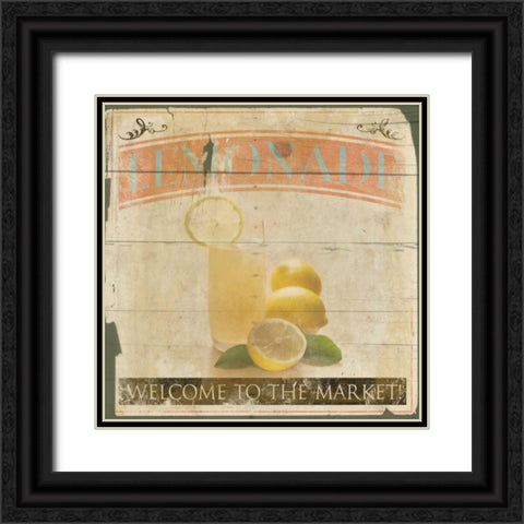 Lemonade 2 Black Ornate Wood Framed Art Print with Double Matting by Grey, Jace