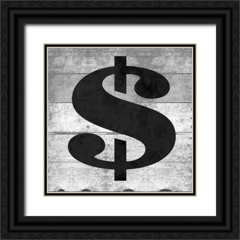 SHIFT KEY $ Black Ornate Wood Framed Art Print with Double Matting by Grey, Jace