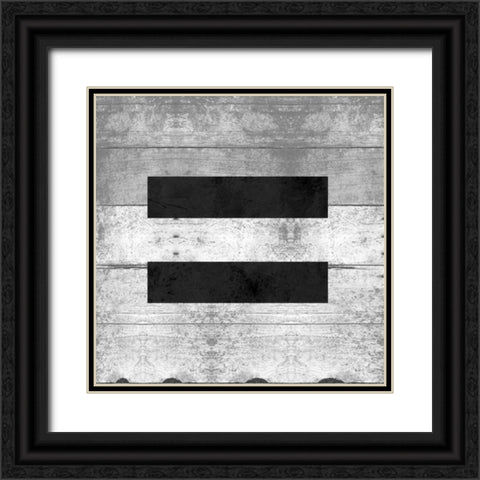 SHIFT KEY = Black Ornate Wood Framed Art Print with Double Matting by Grey, Jace