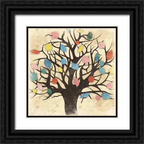 Tree 2 Black Ornate Wood Framed Art Print with Double Matting by Grey, Jace
