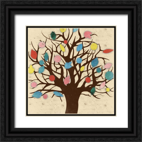 Tree 2 Black Ornate Wood Framed Art Print with Double Matting by Grey, Jace