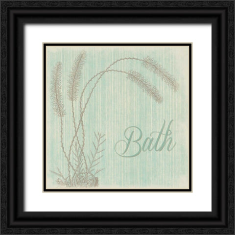 Bath sea 3 Black Ornate Wood Framed Art Print with Double Matting by Grey, Jace