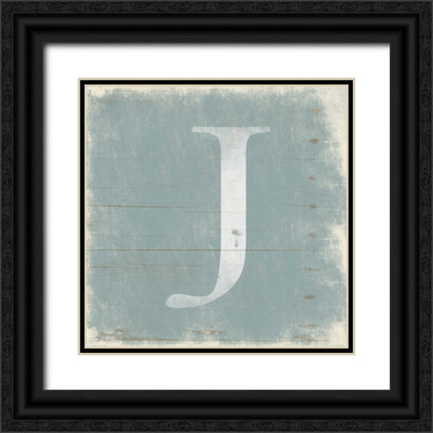 J Black Ornate Wood Framed Art Print with Double Matting by Grey, Jace