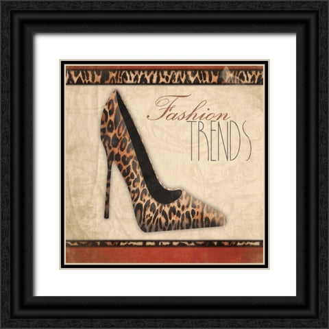 Fashion trend Black Ornate Wood Framed Art Print with Double Matting by Grey, Jace